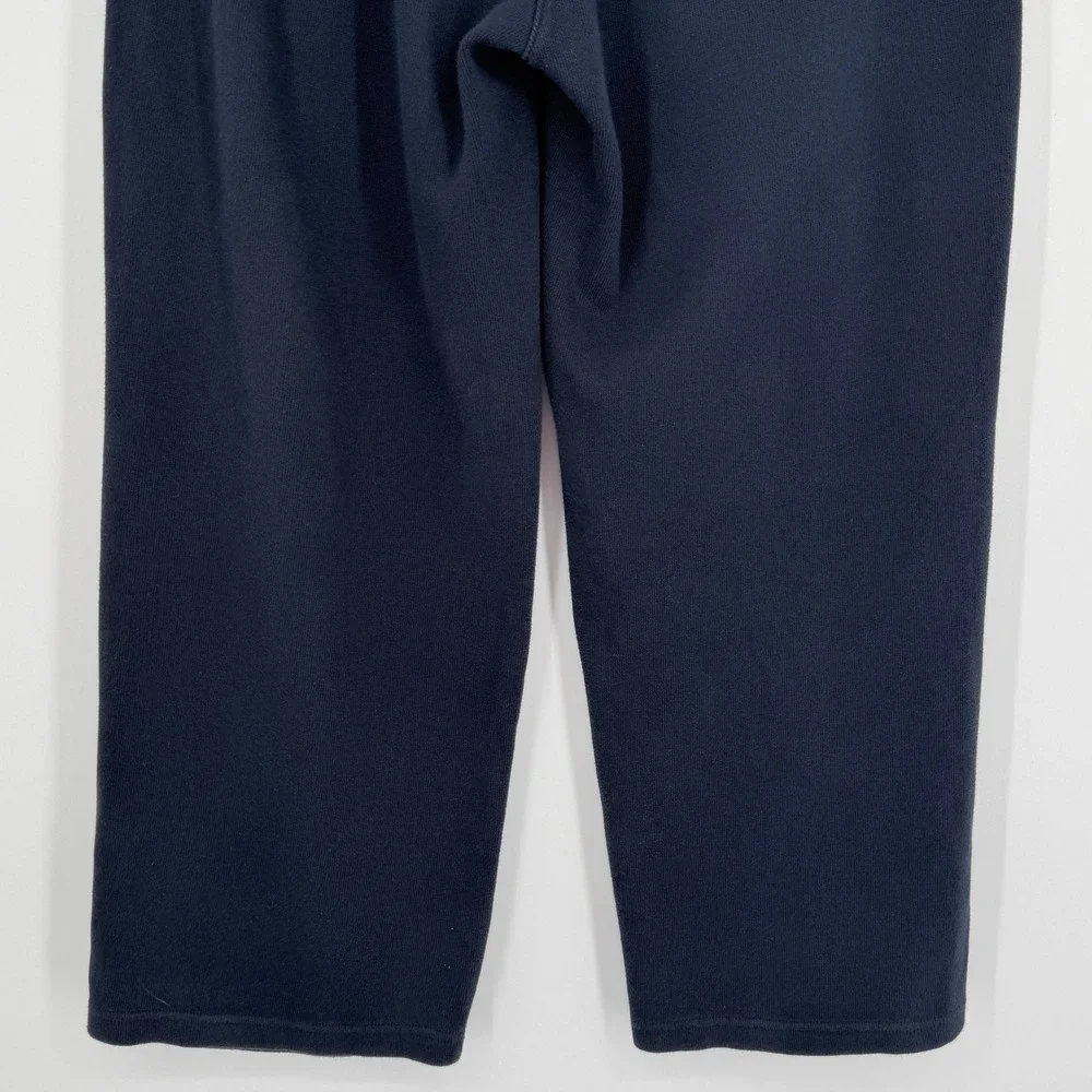 Marithe Francois Girbaud Classic Logo Double Face Sweatpants Navy Blue M